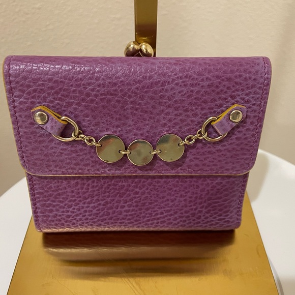 Fendi Handbags - Fendi like new wallet.  Lovely color with pretty accents.  Box and bag included